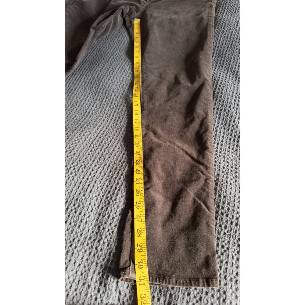 Kut from the Kloth Gray Diana Skinny Corduroy Jeans Size 16 EUC - Picture 9 of 10